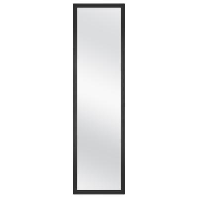 China Metal Frame LED Style Wall Mounted Minimalist Modern Minimalist Rectangular High End Full Body Mirror for sale