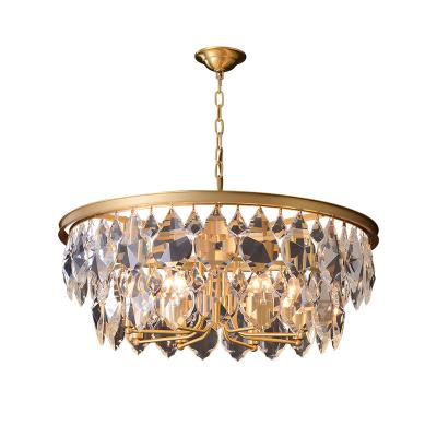 China Mid Century Home Decorative Flower Lighting Modern Ceiling Luxury Crystal Chandeliers for sale