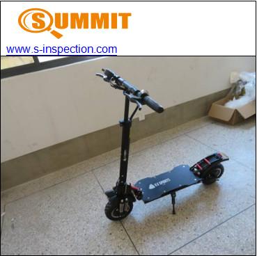 China UL RoHS 128USD Pre Shipment Inspection Services For Folding Electric Scooter for sale