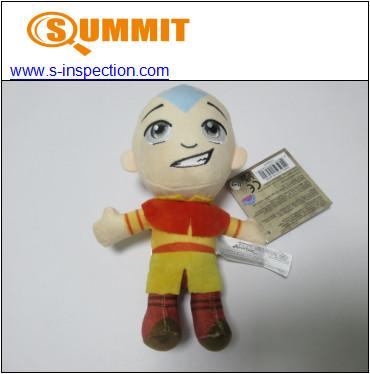 China Pre Shipment Small Plush Toys Inspection USD 150/Man Within 24 Hours for sale