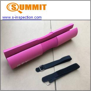 China Barbell Pad Quality Inspection Services 128-218dollars/Man for sale