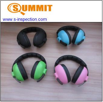 China Baby Ear Muffs Pre Shipment Inspection Services Electronic Inspection for sale