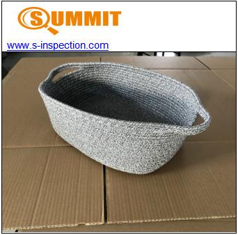 China Rope Changing Basket Psi Pre Shipment Inspection Summit Services for sale