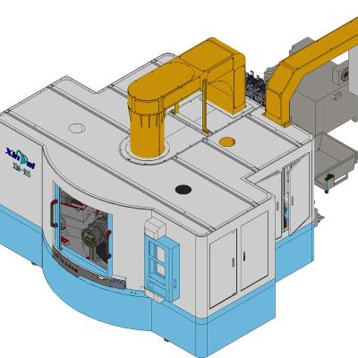 China Full five-station servo cnc factory multi-axis combination lathe continuous turntable continuous turning center center turntable machine for sale