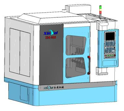 China Factory Automatic Drilling Machine , Horizontal CNC Machine Multi Axis Tapping And Drilling Milling Machine for sale