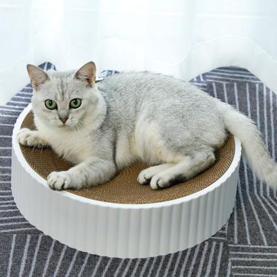 China Cats New and Hot Catnip Claw Grind Ambient Protective Cardboard Cat Scratcher Korea Cat Tree for sale