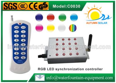 China Regulador de la luz de la sincronización LED con el microteléfono para la luz subacuática del RGB en venta