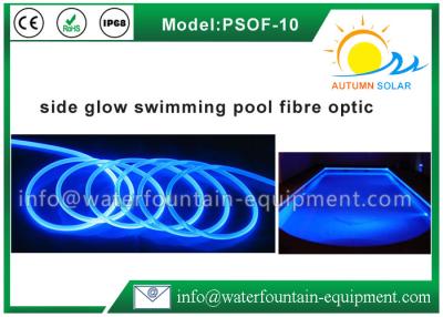 China 100 color claro de la piscina de la fibra óptica de la piscina de M de las luces POF del resplandor subacuático del lado en venta