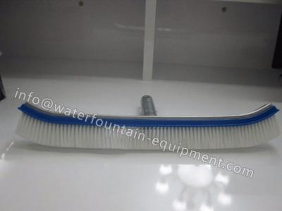 China Pool Cleaning Brush Swimming Pool Accessories Plastic / Stainless Material for sale