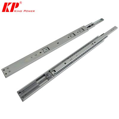 China Contemporary Furniture Accessories Metal Bearing Full Drawer Extension Heavy Duty Slide Rails for sale