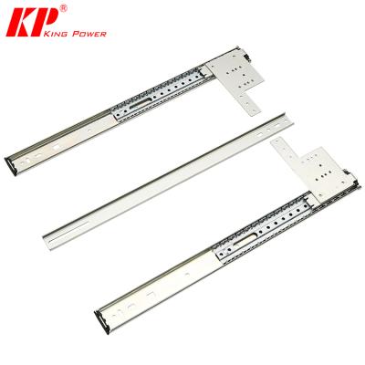 China Factory direct sale price contemporary stainless steel channel fin telescopic door slide for furniture door for sale