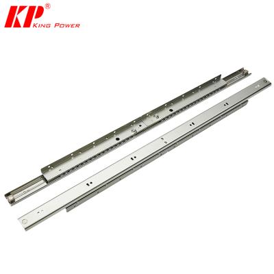 China High Quality Soft Narrow Table Slide 1035-F Ball Bearing Folding Steel Telescopic Table Slide for sale