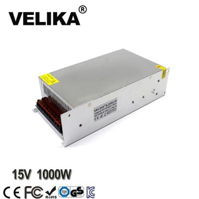 China Led CCTV Lamp Power Supply Switching Power Supply Amplifier Circuit LED Power Supply Transformer 220v 110v AC DC15V 66.7A1000W to DC24V SMPS for CCTV closed circuit for sale