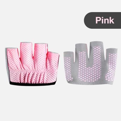 China Half Finger Weightlifting Gloves Mitts Guantes Men Women Sports Fitness Gym Unisex Stylish Training Exercise for sale