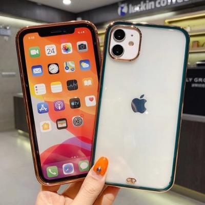 China Stylish Hot Sale Transparent Phone Case For iPhone 8 iPhone 7 7plus Coque Mobile Phone Protector For Plus X Xs Max Xr Se Max iPhone11 12 for sale