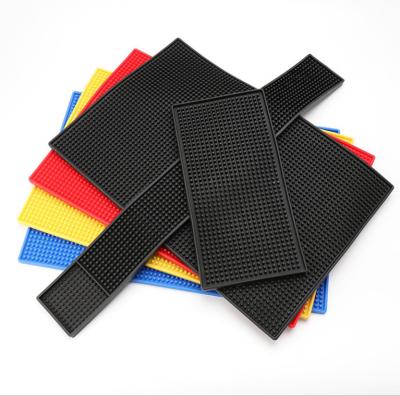 China Viable Wholesale Bar Mat Customized Bar Puddle Mats Rubber Bar Runners For Countertop for sale