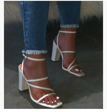 China Fashion Flat Design Wholesale Anti-slippery Breathable Custom Women's Heeled Sandals for sale