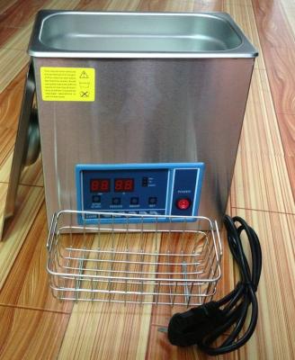 China Silent Medical Dental Clinic Equipment Dental Ultrasonic Cleaner 3 Litre for sale