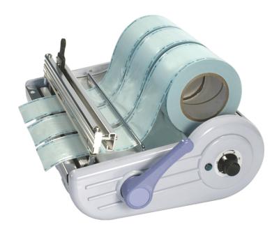 China Medical Grade Plastic Electornic Dental Sealing Machine With Double Cutter for sale