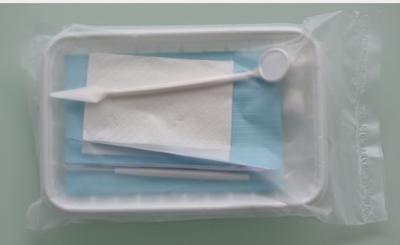 China Ethylene oxirane sterile hygiene dental disposable examination kit 5 in 1 for sale