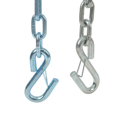 China Widely Used BOLIFU Alloy Steel Chain With TS Hook Amazon Top Heat Treatment Drag Safety Chain for sale