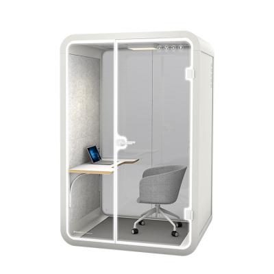 China Indoor Mobile Easy Installation Acoustic Cell Phone Booth Acoustic Assembling Pod for sale