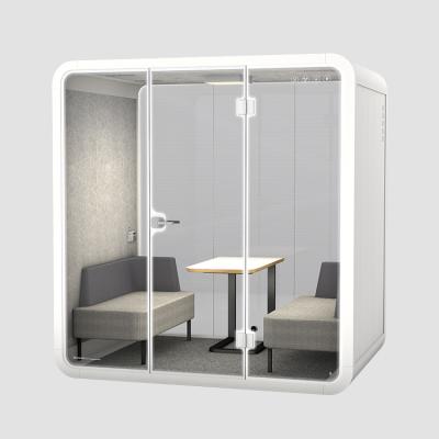 China Office Indoor Mobile Meeting Office Soundproof Booth for sale