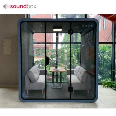 China Popular Office Soundproof Meeting Pods (Other) Meeting Booth Adjustable for sale