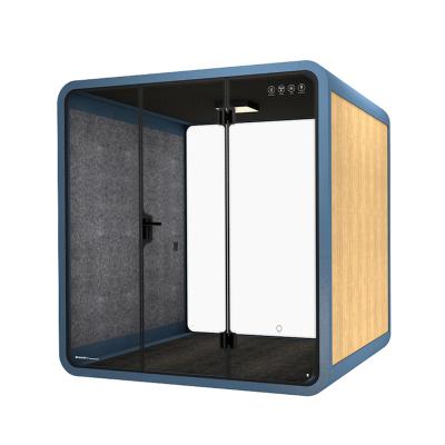 China Adjustable Mobile Acoustic Soundproof Office Meeting Pod Private Office Meeting Booth Working Pod (Other) for sale