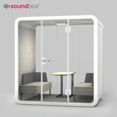 China Western Adjustable Hot Selling Sound Box Booth Privacy Office Booth (Other) High Quality Office Booth Pod for sale