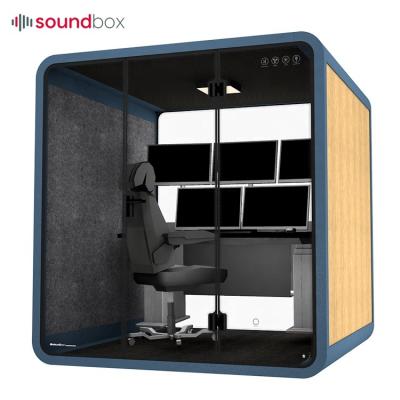 China STC Sound Booth Acoustic Pod. 35 to perform/record D1536*W2200*H2300 for sale