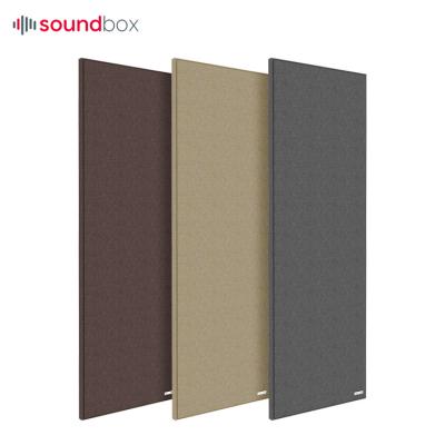 China Excellent Sound Absorption Resonance Box Performance Noise Reduction Acoustic Wall Panel Wool Fiberglass Panel Decorative Noise Barrier Fabric for sale