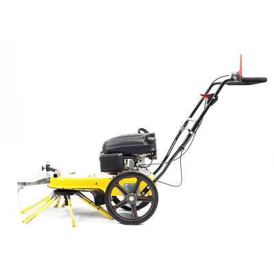 China China Manufacturers Gasoline Weed Trimmer Wholesale Hand Push Lawn Grass Cutter With Wheels 1480*537*1092mm for sale