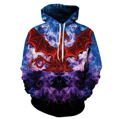 China Anti-wrinkle fashion hot-selling men's casual 3D printing customizable cropped top hoodie and a variety of styles and patterns to increase Th for sale