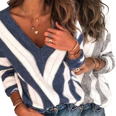 China 2021 Fall Winter Women's Anti-pilling Long Sleeve Solid Color Neck High Knitted Top Sweaters For Women Size Women's Sweaters for sale