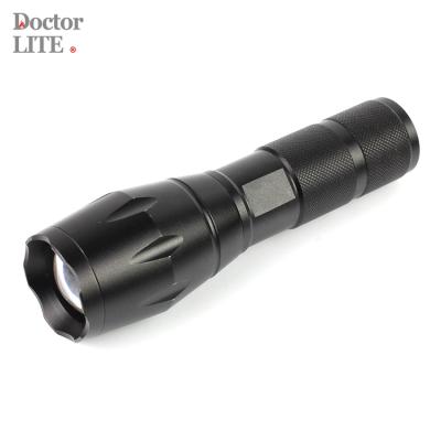 China Zoomable T6 Flashlight, LED Tactical Flashlight, Led Torch Flashlight for sale