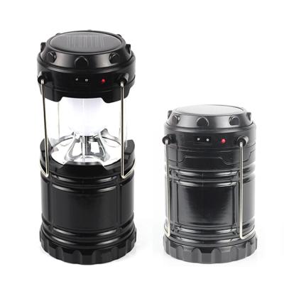 China Warm On/Off Foldable Outdoor Camping Power USB AC Power Bank /Solar Led Charging Lantern/Solar Bank Lantern for sale