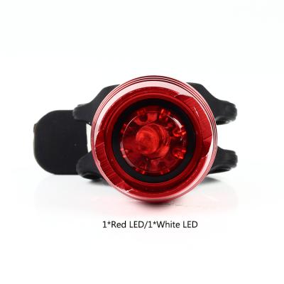 China Aluminum+ABS Bicycle Rear Lights Cycling Safety Warning Lamp Red LED Rear Bike Light for sale