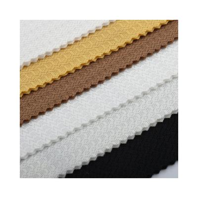 China Double Faced H4Hot jacquard two-layer air fabric 91% polyester 9% spandex 310G/m2 Sanming pulmonary knitting fabric, used for shoes and bags for sale