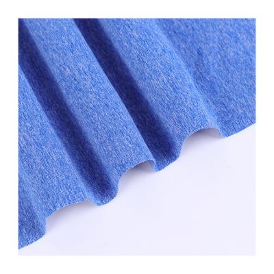 China Stretch HX806#High quality quick drying soft light weight mixed color cationic fabric for yoga fitness for sale