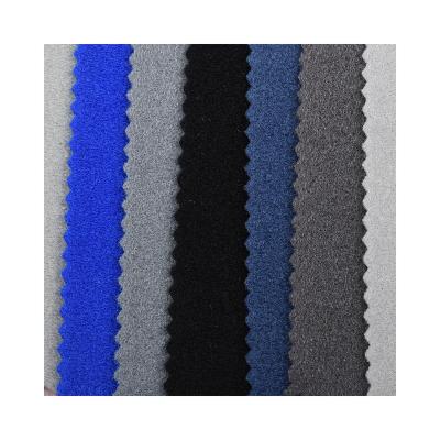 China Brushed Sueded HX1223#Factory warp knitted bright nylon spandex OK Magic circle velvet fabric for medical knee and waist adhesive buckle for sale