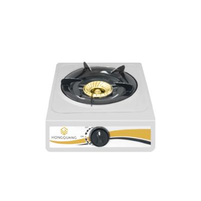 China Easy To Clean Gas Stove Single Main Burner Kitchen Gas Stove Household Stainless Steel for sale