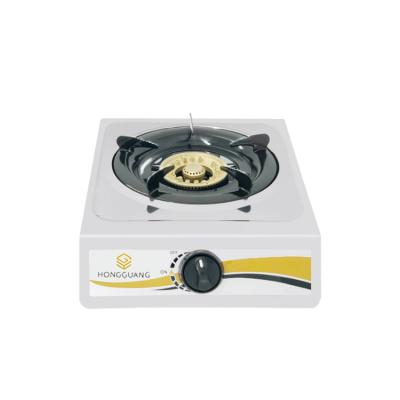 China Easy To Clean Portable Stainless Steel Burner Gas Stove For Kitchen for sale