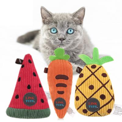 China Custom Viable Cat Supplies Soothing Funny Pet Plush Catnip Chew Cat Toy for sale