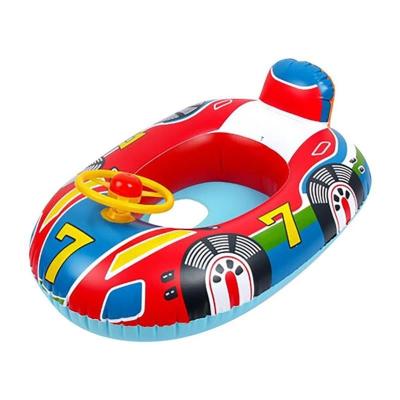 China Inflatable Seat Baby Baby Float Circle Car Shape Toddler Swimming Ring Accessories Kid Child Swim Ring Water Fun Pool Toys for sale