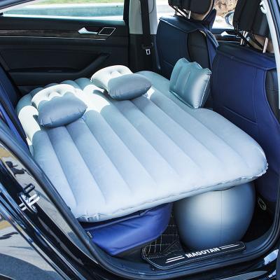 China Universal Multi Functional Back Seat Mattress Sofa Car Air Inflatable Travel for Camping Multi Functional Back Seat Mat With Air Sofa Air Bed Pillow Outdoor for sale