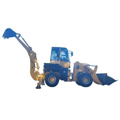 China New Contruction China 4x4 Small 1.5ton 2.5 Backhoe Loader Tractor Sand Quarry Construction Machinery for sale