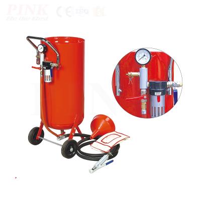 China Factory electric sandblaster PINK Descaling Portable Sand Blasting Machine for sale