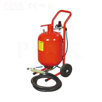 China Building Material Shops Blaster 5 PINK Descaling Portable Sand Blasting Machine for sale