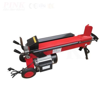 China Efficient firewood cutter New PINK Easy to Operate Electric Mechanical Log Splitter for sale